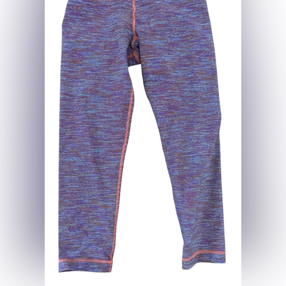 Lululemon wee are from space wunder under crop multicolor stripe leggings Sz 2 - Picture 4 of 7